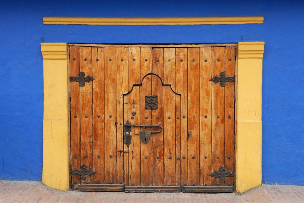 Door, Old City, Bogotá