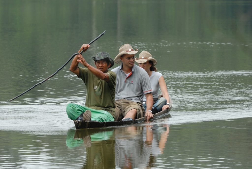 Canoe ride, Amazonas