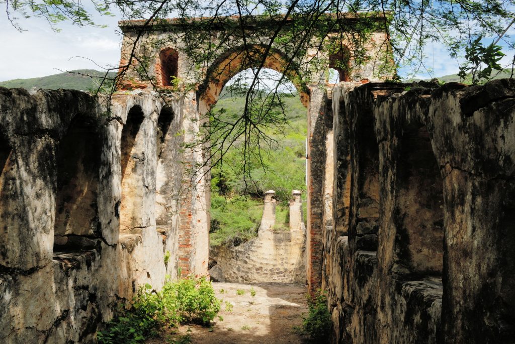 Antiguo Puente Rueda, Camino Real between Zapatoca and Guane