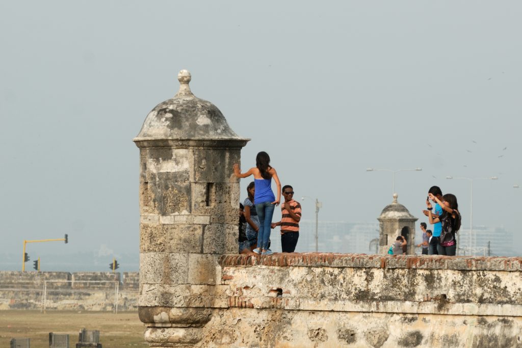 Walking on the Wall, Cartagena