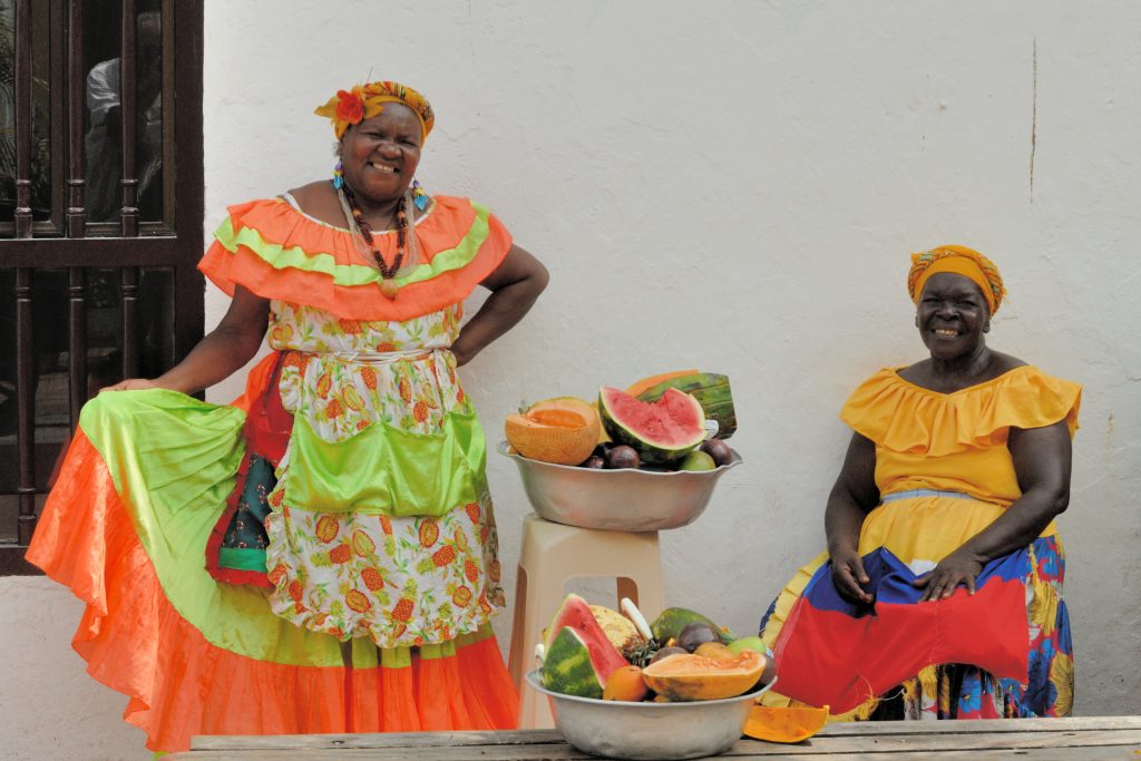Palenqueras, Cartagena