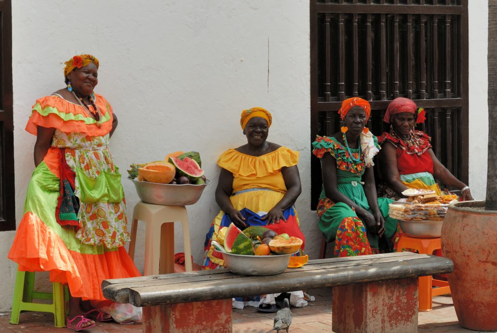 Palenqueras, Cartagena