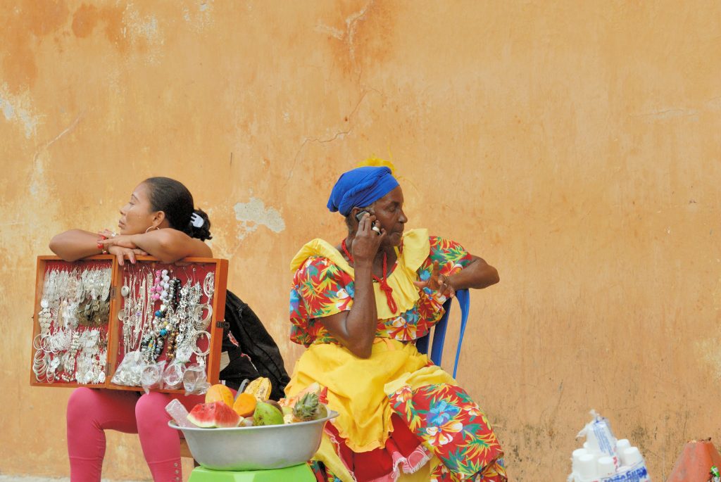 Palenquera, Cartagena