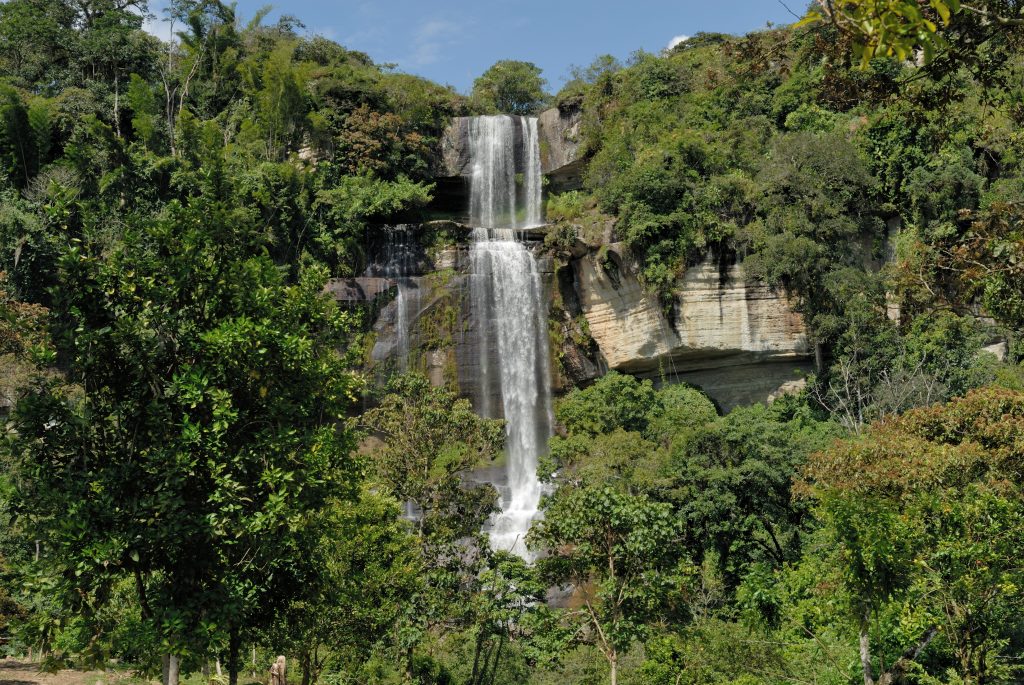 Csacade del Caballero, San José de Suaita