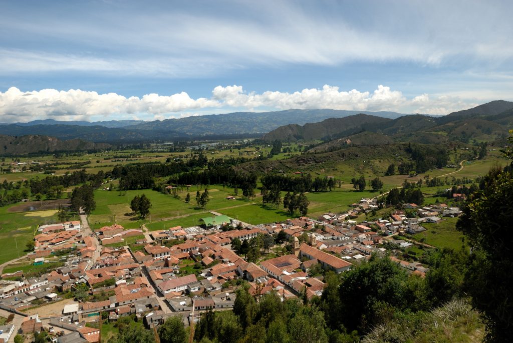 View of Ubaté, Cucunubá