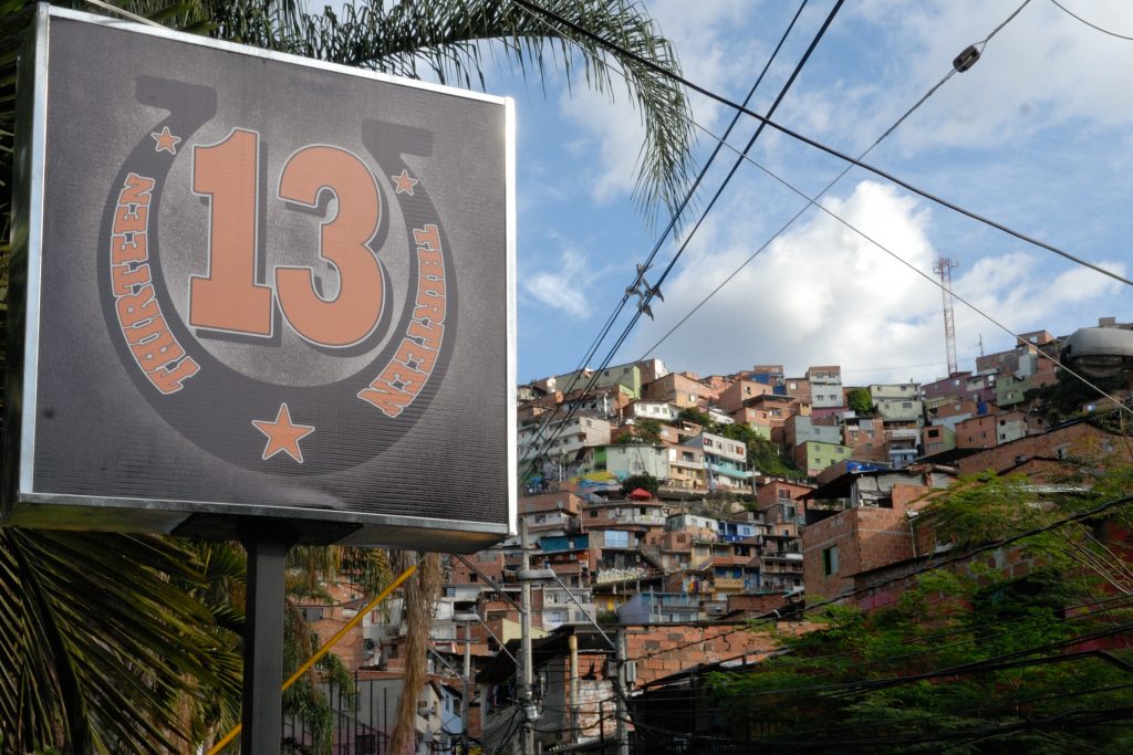 Entrance to the Comuna 13