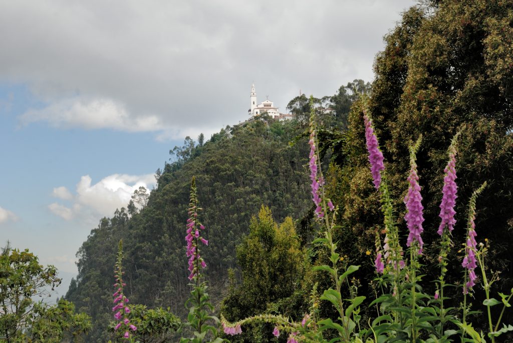 Monserrate, the Bogotá mountain