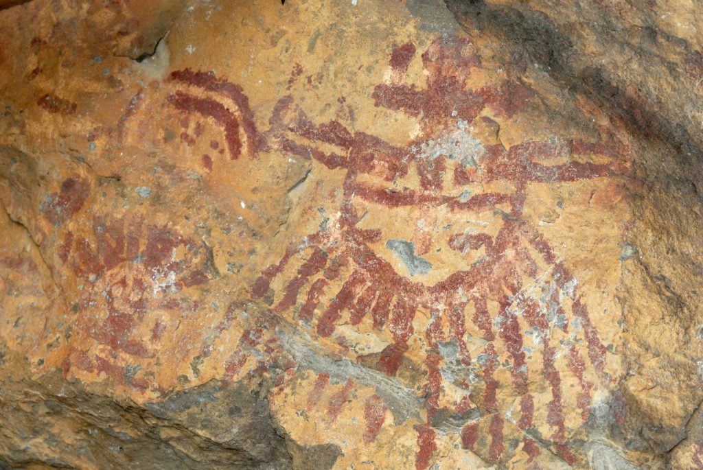 Guane Pictograms, Mesa de los Santos, Santander