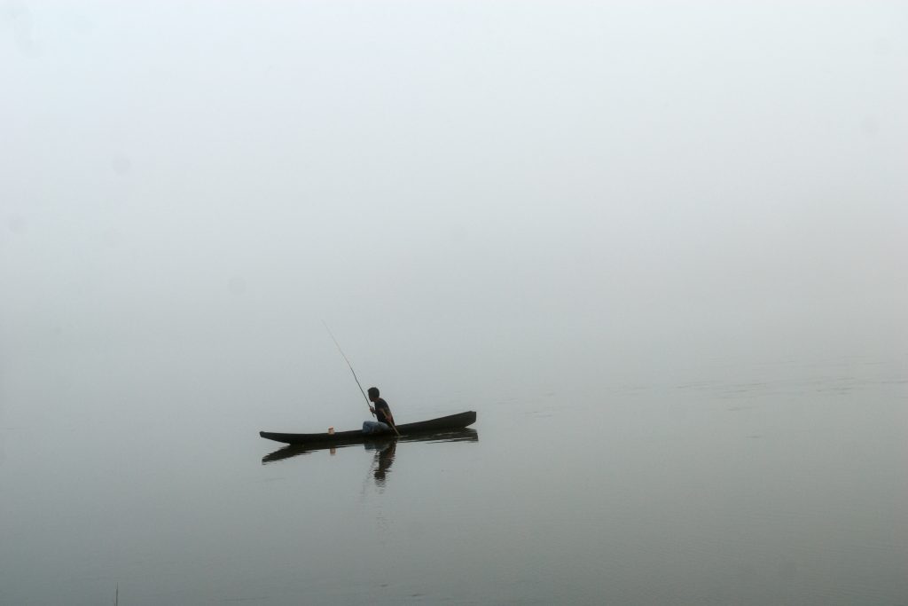 Early fog in Yurupar&iacute;, R&iacute;o Vaup&eacute;s